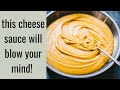 NUT-FREE VEGAN CHEESE SAUCE | 1 sauce, 3 recipes
