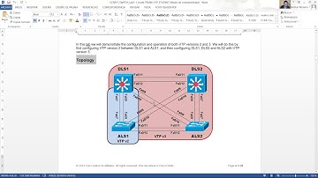 CCNPv7 SWITCH - Capítulo 3-1 Laboratorio - VLANS Estáticas, Trunking y VTP - VIRL