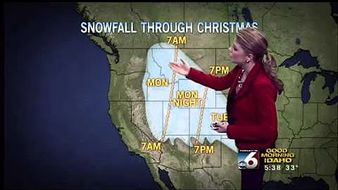 Bri Eggers' On Your Side Forecast - Monday, December 24th