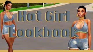 Sims 4 Hot Girl Lookbook // Megan Thee Stallion Inspired   CC Links