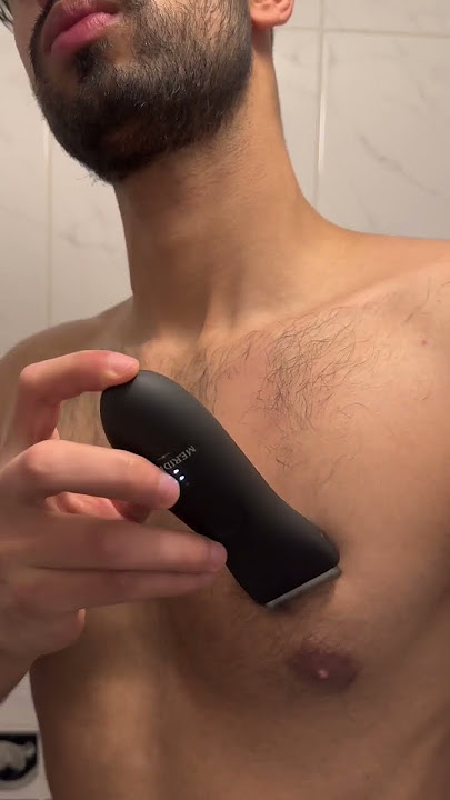 MANSPOT Trimmer para Pelo de la Entrepierna para Hombres