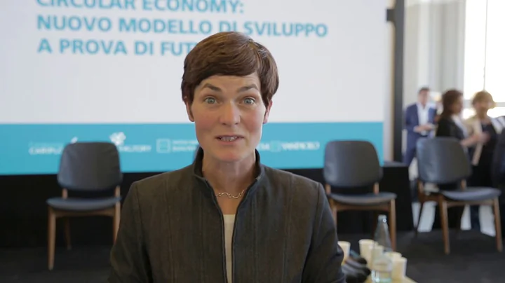 Ellen MacArthur at the Circular Economy Lab inauguration