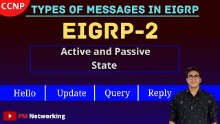 EIGRP-2, Types of Messages in EIGRP | Query and Reply in EIGRP | What is Active and passive States |