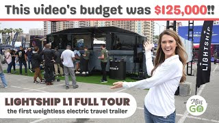LIGHTSHIP L1 Electric Travel Trailer Full Tour