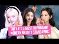 Kpop idols who best represent 5 korean beauty standards