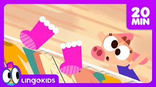 GETTING DRESSED 🧥👚 + More Cartoons For Kids | Lingokids