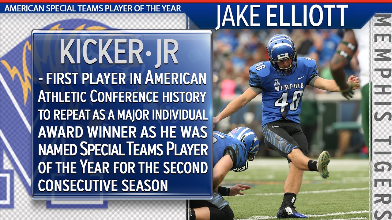 Jake Elliott, Memphis, Kicker