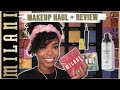 Milani Cosmetics Mini Makeup Haul | Gilded Rouge Palette Review | SoDazzling