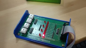 Moving Elevator using Elevator Interface | Microprocessor Lab | RITB