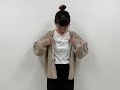 BE-69558  天竺ニットカーディガン