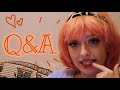 A personal Q&A (insecurities, quarantine etc)