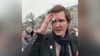 Пушкинская площадь. Избиение на митинге в Москве 23 января. Жестокие задержания сотрудниками Омона.