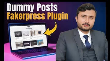 How to generate dummy blog posts with fakerpress wordpress plugin
