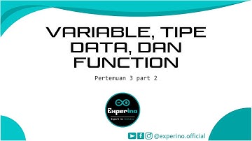 Tipe Data Variable dan Function