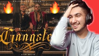 GANGSTER (OFFICIAL VIDEO) - KARMA FEAT. KING | KALAMKAAR | REACTION | PROFESSIONAL MAGNET |