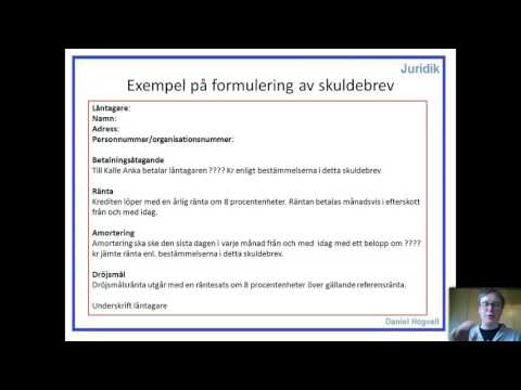 Fordringsrätt (Låna pengar)