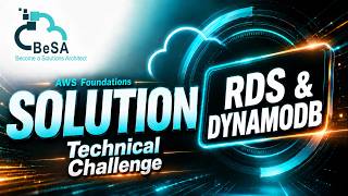 Amazon RDS - Technical Challenge Solution | AWS Foundations Week 6 | BeSA