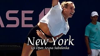 [4K] 🎾US OPEN 2026 Aryna Sabalenka🐯 & Zeynep Sonmez🇹🇷 on Court!🔥🗽 #nyc #usopen #sabalenka