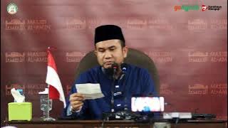 [LIVE] Disaat Agamamu Tergoncang - Ustadz Dr. Muamar Ma'ruf, M.A.