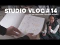 Studio vlog  bruxelles  papote dessins et blocages