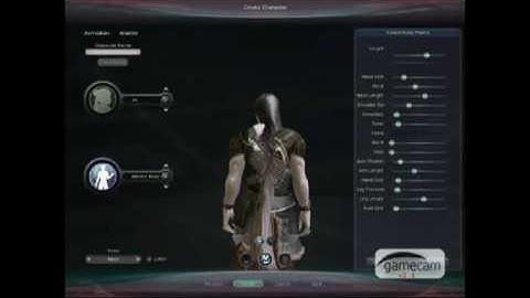 Aion:  Asmodian Warrior Character Creation