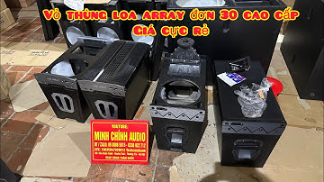 Vỏ Thùng Loa Array 30 Đơn | Gỗ Ván Ép | Chuyên Sự Kiện | Giá Quá Rẻ | Lh Zalo 0988885815