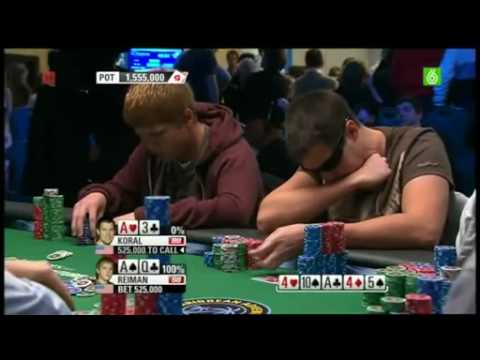 PokerStars Caribbean Adventure PCA 2010 Main Event Parte 07