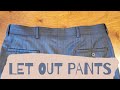 How To Let Out the Waist - With Jess - HeSewsSheSews