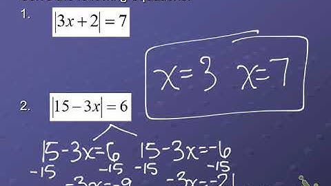 Algebra II 1.5 Day 1 Notes