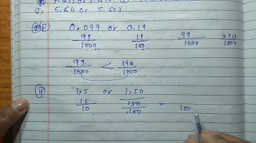Class 6 - Exercise 8.3 - Q  1 (f,g,h,I ) parts | Which is greater