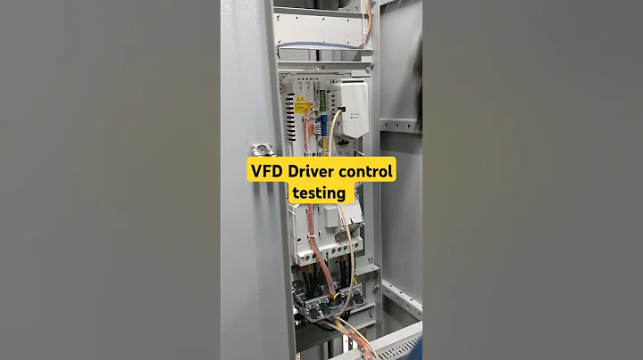 VFD PANEL TESTING #plc #electrical #automation #vfd #electrician #automobile #viralvideo #shorts
