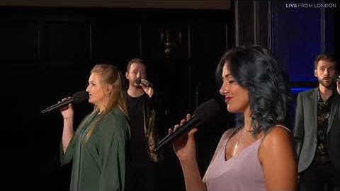 The Swingles perform Bach