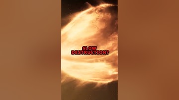 Ruimtevernietiging gebeurt niet zoals je denkt 😱 #shorts #space