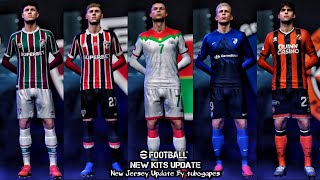 New Jersey Update Efootball 2026 Mobile Kits Design Update