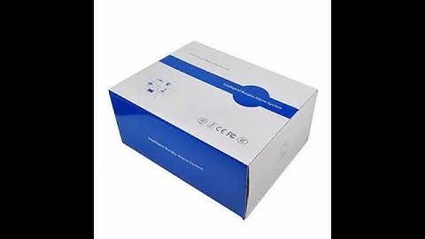 IOS Android APP GSM&PSTN Touch Pad Home Alarm Security System