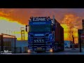 SCANIA R650 V8 - P. Visser transport - loud open pipe sounds!