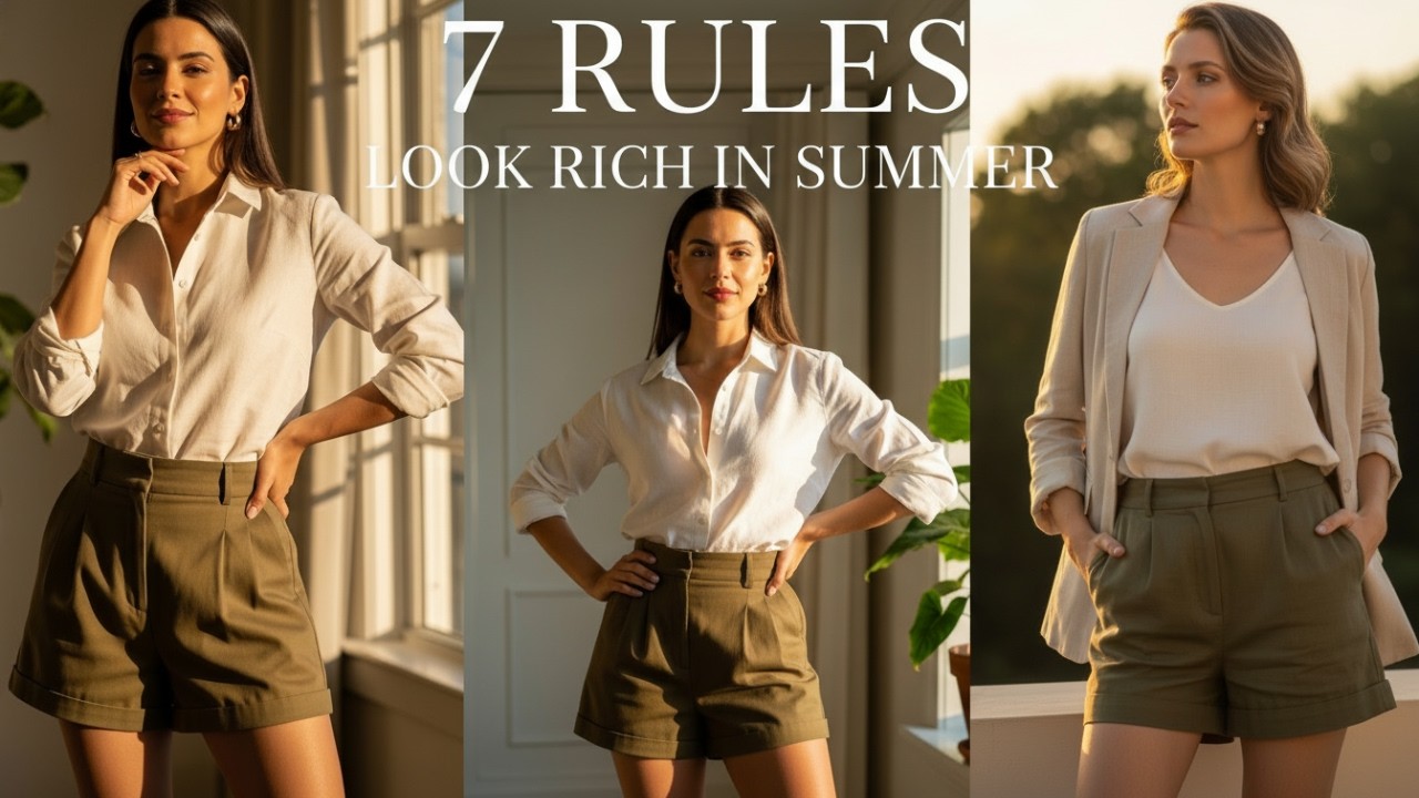 7 Summer Outfit Rules That Make You Look Rich (Without Designer Prices)