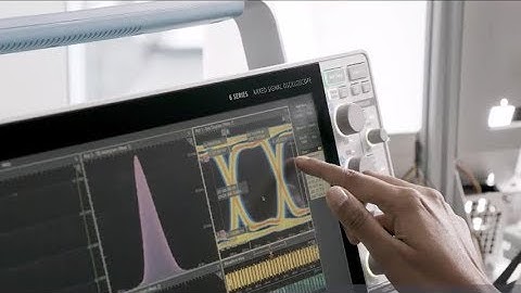 The New Tektronix 6 Series MSO - up to 8GHz with the lowest noise at high resolution