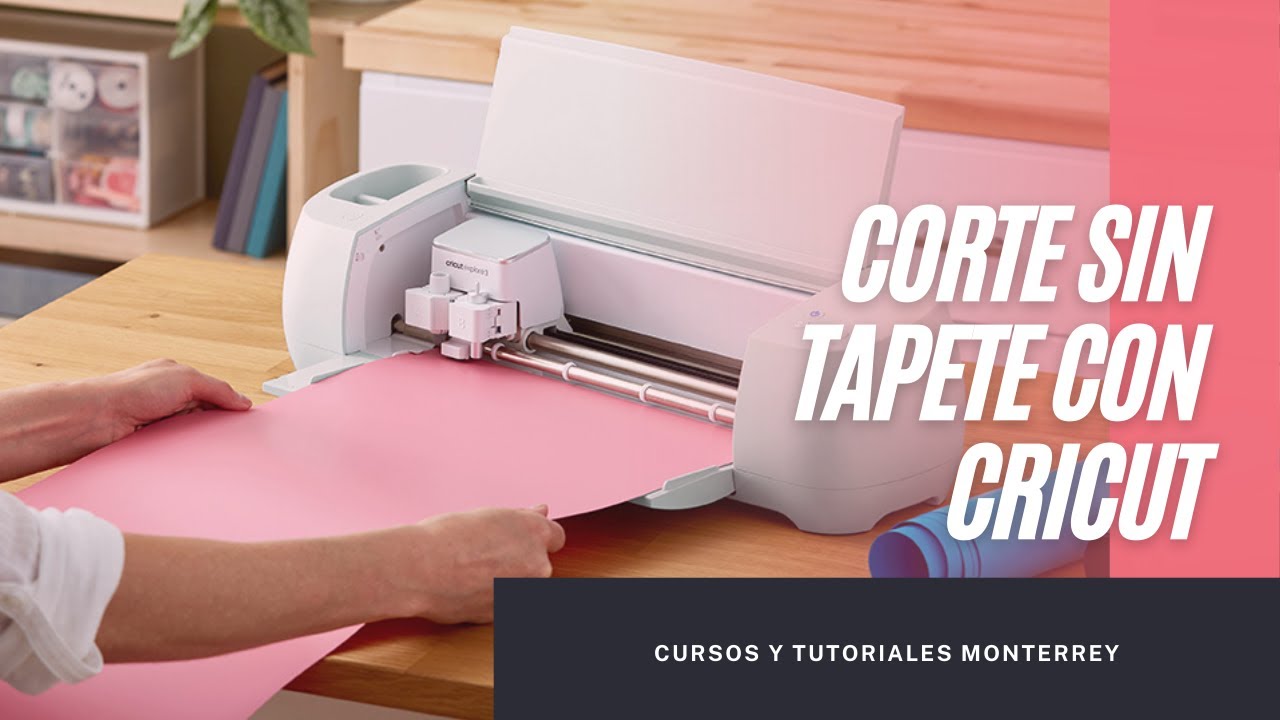 Como cortar vinil textil sin tapete con Cricut Maker y Air 