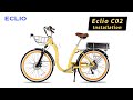 ECLIO Otium 2 City Cruiser E-Bike Assembly