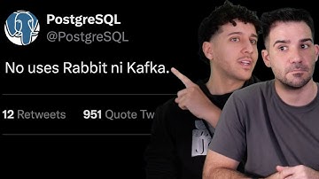 Por qué no usar RabbitMQ o Kafka si puedes usar tu propia Base de Datos