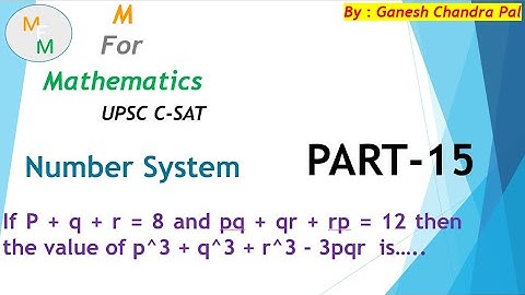 if p+q+r=8 and pq+qr+rp=12 then the value of p^3+q^3+r^3-3pqr is.  a)224  b)416   c)320  d) none