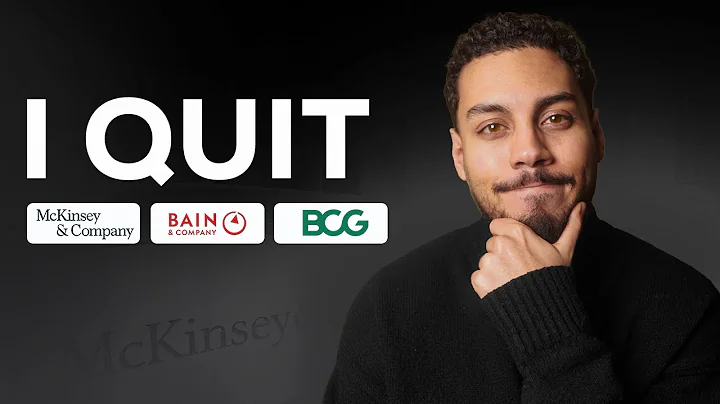 Why I Quit My $150,000 Top 3 Consulting Firm Job (McKinsey, Bain, BCG)
