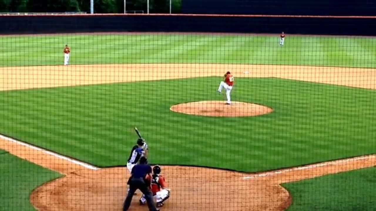 Ryder Green Diamond Simcox Blue 17U Pitching at The University Of Tennessee 6/3/2015 YouTube