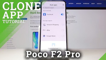 How to Clone Apps in Xiaomi Pocophone F2 Pro - Dual Apps Feature