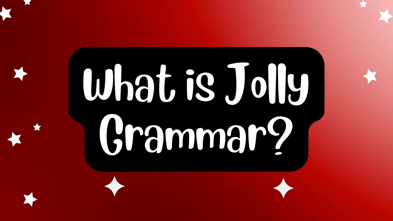 What is Jolly Grammar?/ Jolly Grammar YouTube