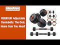 FEIERDUN Adjustable Dumbbells: The Only Home Gym You Need! 🔥