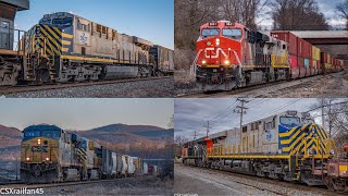 Two Ex-CITIrail Engines on CSX Trackage! CN #3927 &amp; #3981