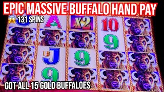 OMG I HIT MY BIGGEST BUFFALO GOLD JACKPOT HAND PAY EVER @ Graton Casino | NorCal Slot Guy