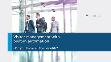 Visitor Management with Built-in Automation